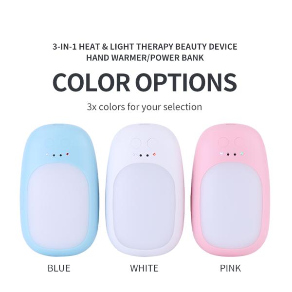 5200mAh 3.7V Portable Hand Warmer Power Bank Charger with 10W Output
