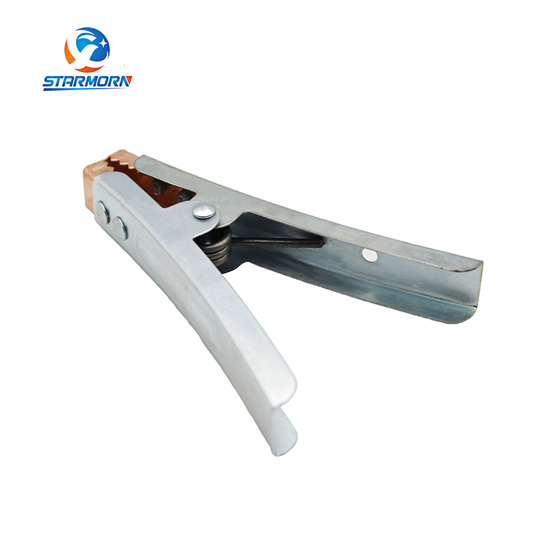 Insulated Handle 15.5cm Jumper Booster Cable Clips For Car Battery Starter