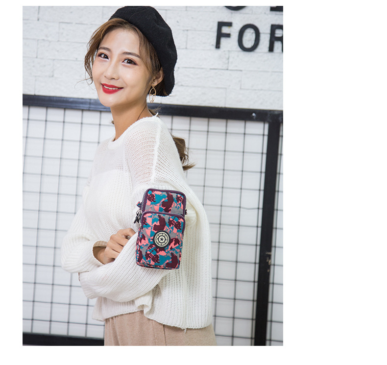 OEM Sports Phone Wallet Crossbody Bag Pouch Case Cotton Fabric