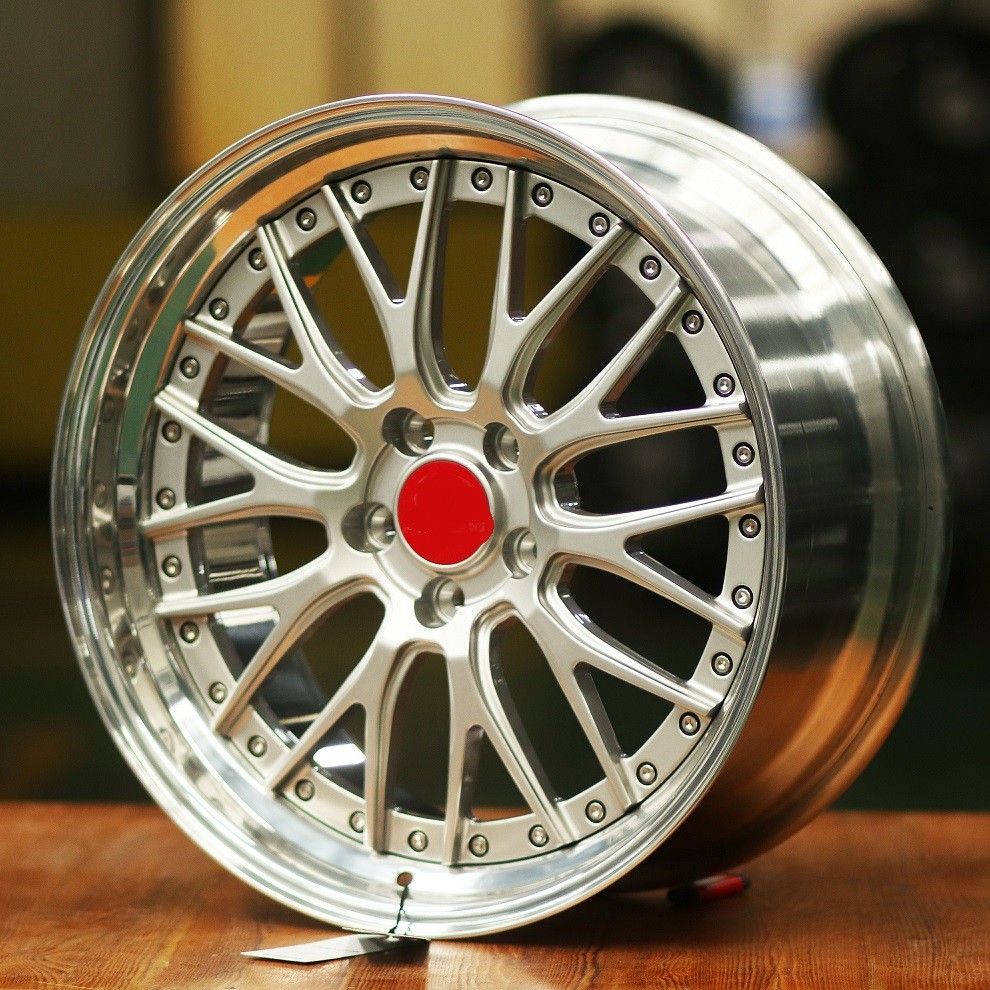 Chinese Alloy wheels 2pcs forged custom design auto parts 5holes 18inch alloy wheels with factory price