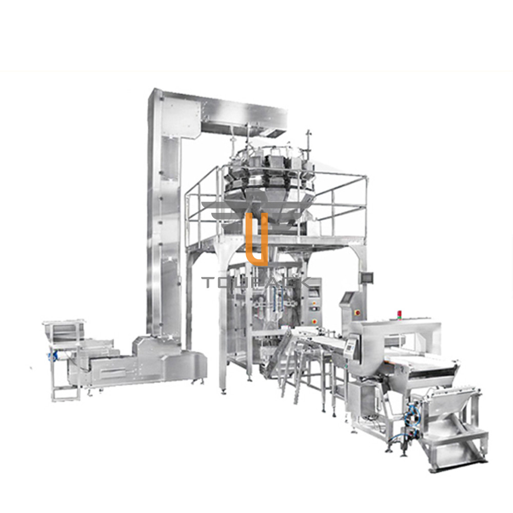 Vertical Form Fill Seal Packaging Machine 3.4KW Automatic Bagger Vertical Form Fill Machine For Corn Powder