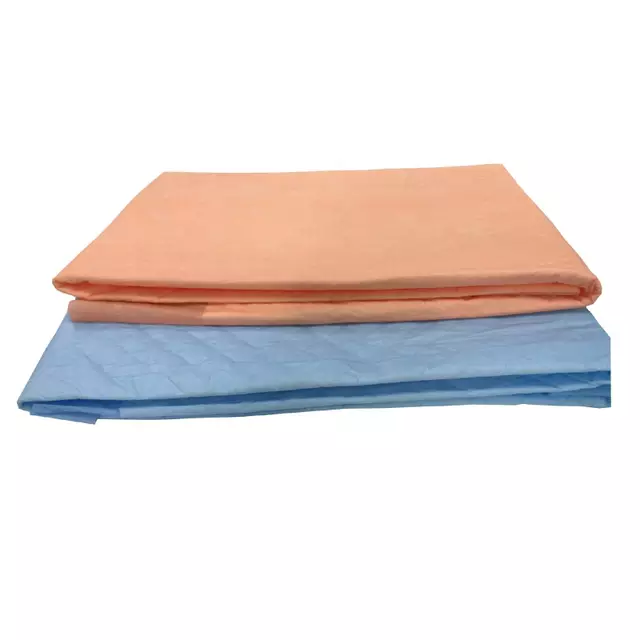 Disposable Underpad for Elderly Care Fluff Pulp SAP Non Woven Tissue PE 20g-180g