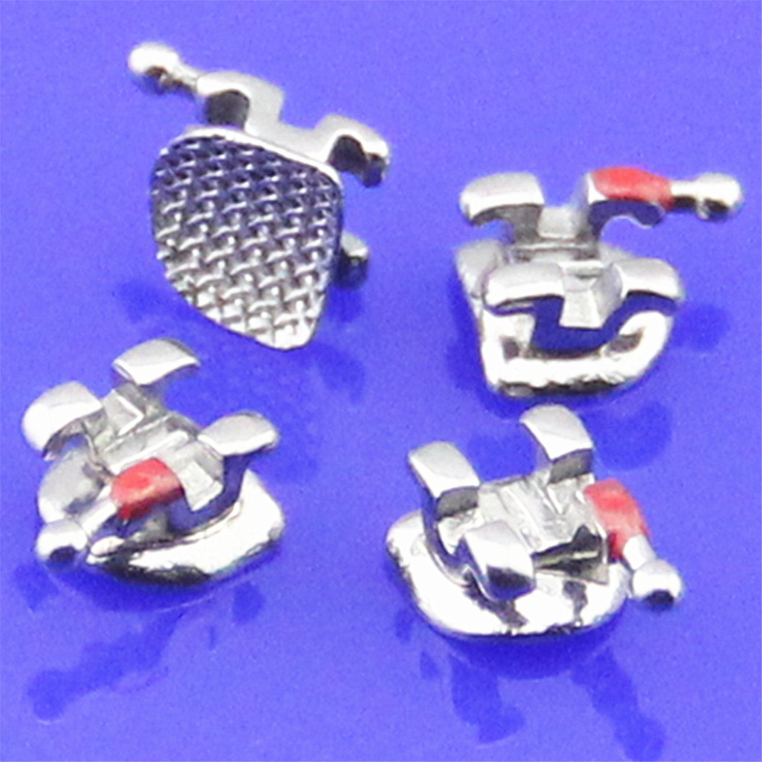 MIM Mini Roth Bracket 2G With Sandblast 0.022 0.018 Slot No Hook 3 WH 345 WH Orthodontic Bracket