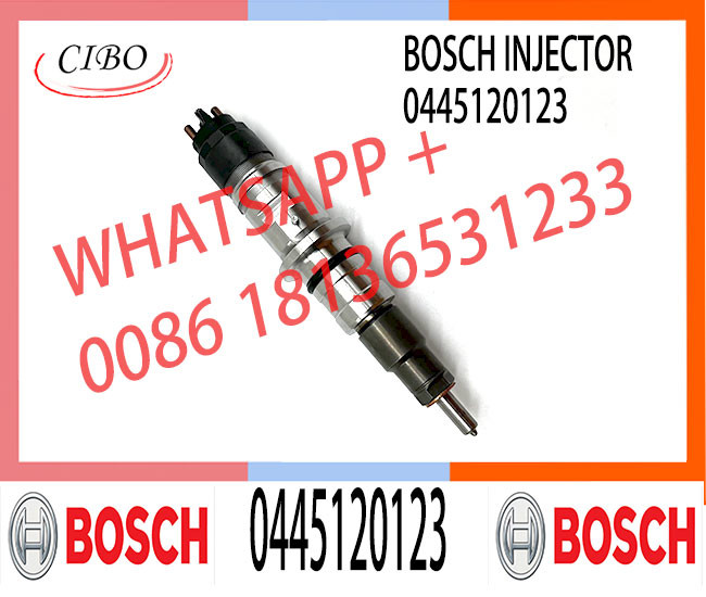 Genuine Diesel Engine Fuel Injector 0445120123 Fuel Injector Assembly 0 445 120 123 4937065