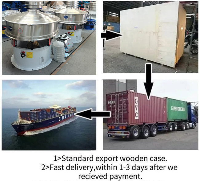 High Accuracy Of 400 Mesh Liquid Material Three-dimensional Vibrating Screening Filter