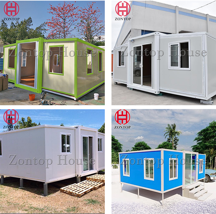 Sandwich Panel Luxury Villa Container Expandable House for Modern Design Hotel Room