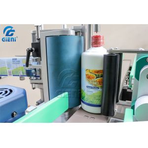 Desktop Round Bottle Labeling Machine Semi Automatic Positioning 200BPM