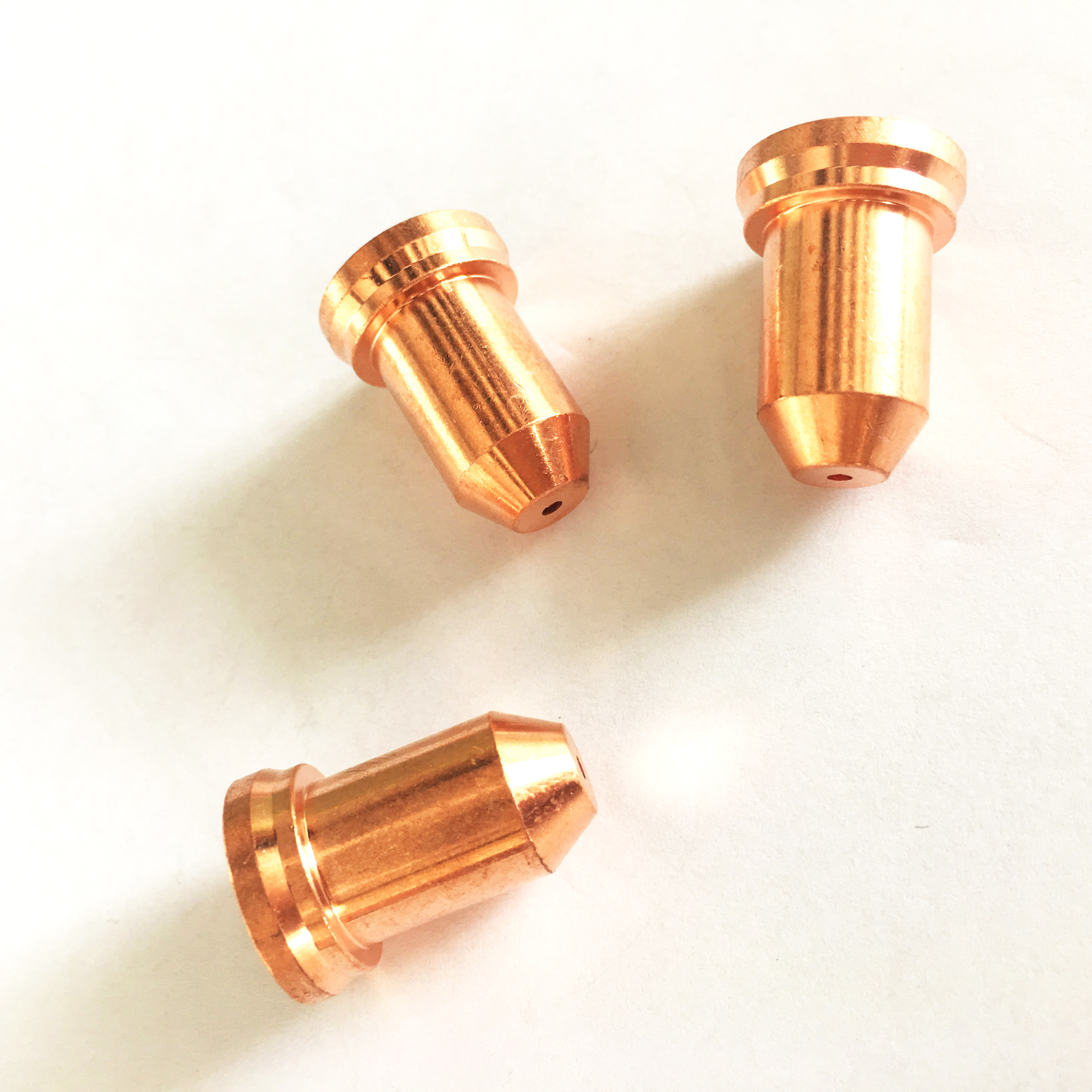 Imported Copper Esab Plasma Torch Parts Pt80 Plasma Nozzle And Electrode