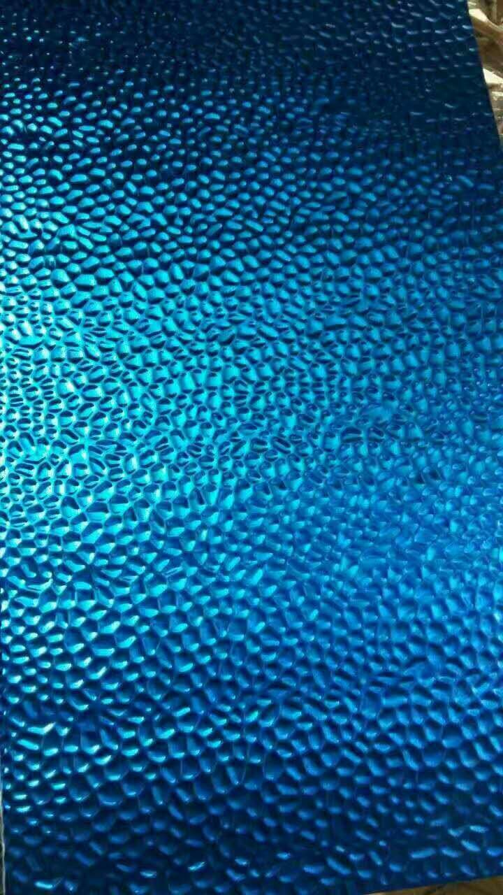 304 Hammered Sheet Stainless Steel bronze gold color or brass hammered bright stainless steel