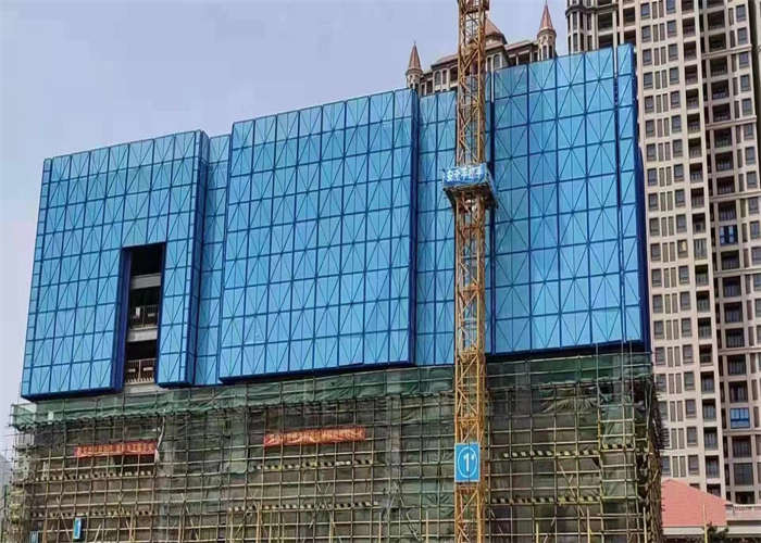 Lightweight Perforated 0.4mm Construction Safety Screens