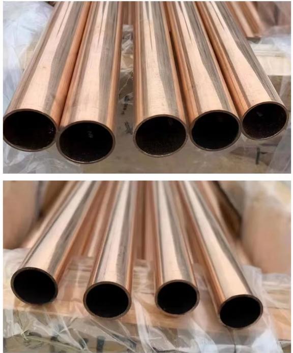 High Purity 63mm Copper Pipe For Air Conditioners Customizable Durable