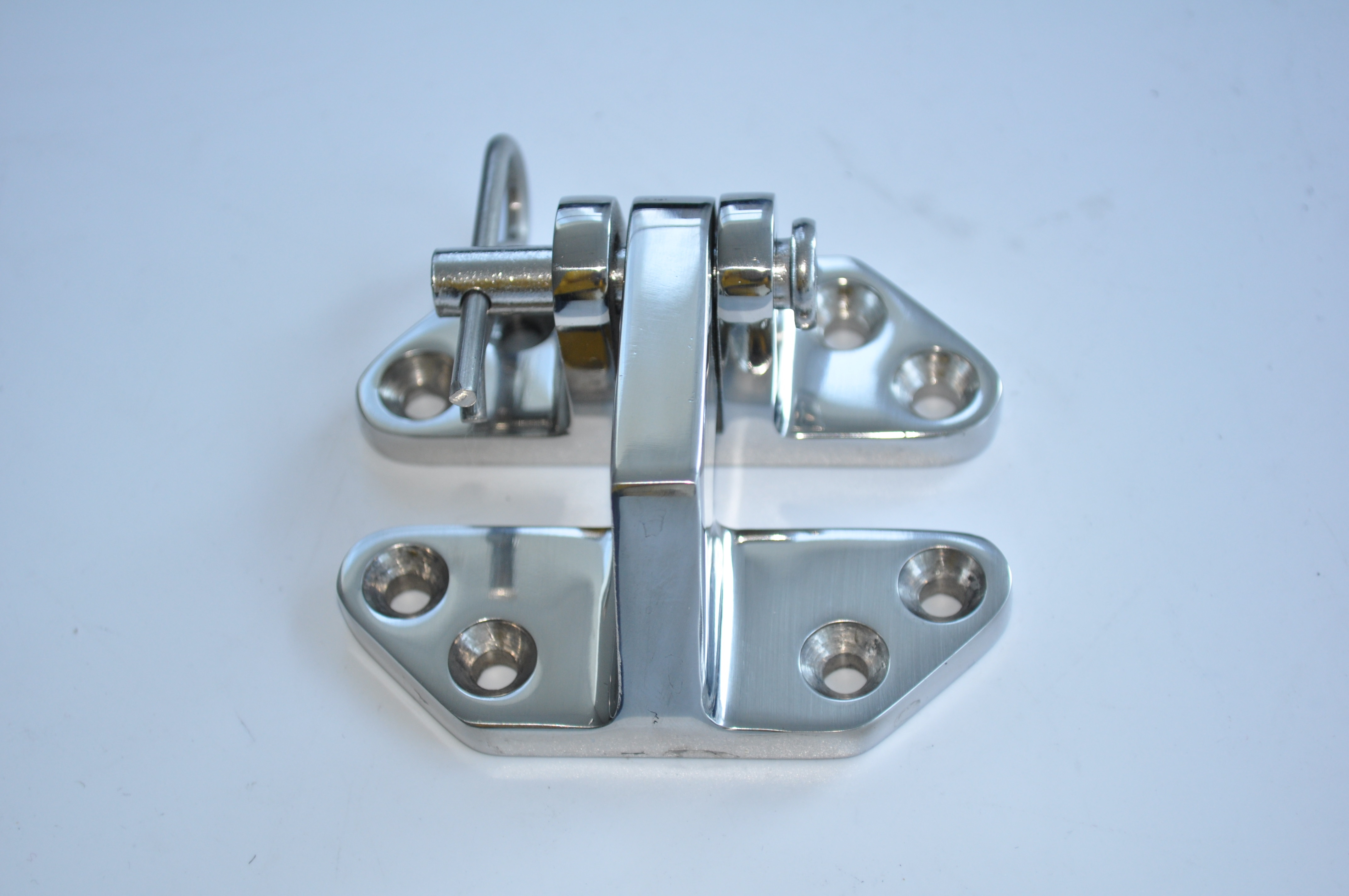 Boat Hatch Locker Hinge W/ Removable Pin 3" Heavy Duty - Marine Stainless Steel