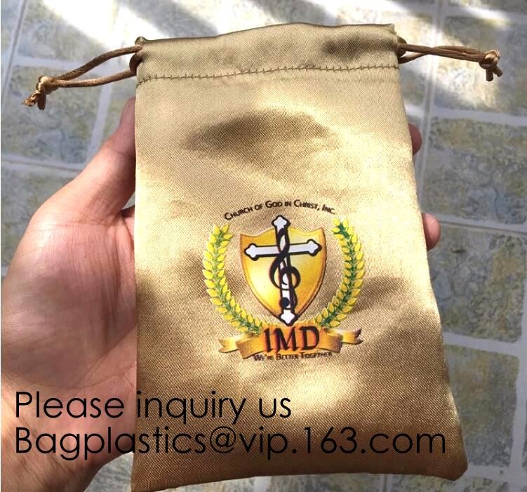 Soft Cotton Flannel Dust Bag With Drawstring/Flap,Natural color, off white color, white color, black color, red, product
