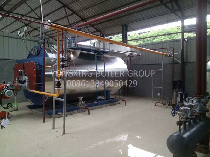 1.0Mpa Oil Fired Hot Water Boiler Heating System Fuel Oil Hot Water Tank