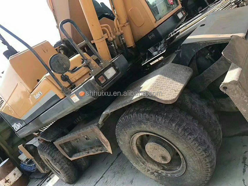 working condition used wheel excavator Hyundai 210-7 on sale