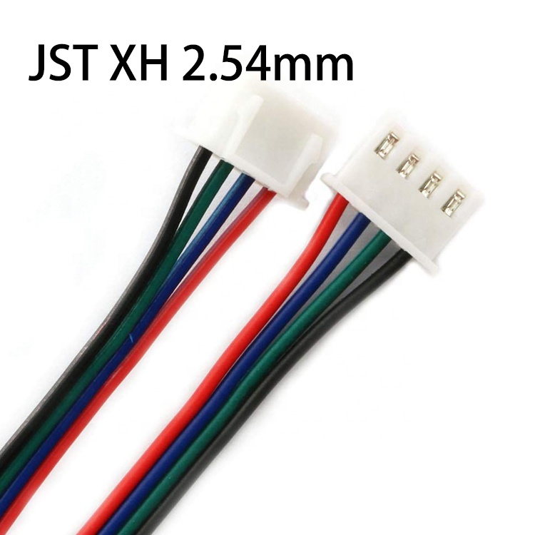 Custom 2.54mm Pitch JST XH 2 3 4 5 6 7 8 9 10 11 12 13 14 16 PIN Connector Cable