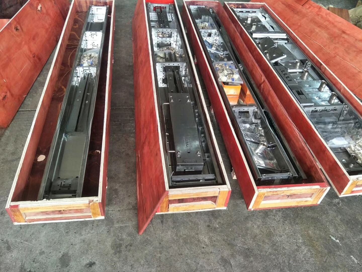 ABB / DELTA Inverter Plastic Profile Extrusion Machine for UPVC Window Door with High Precision