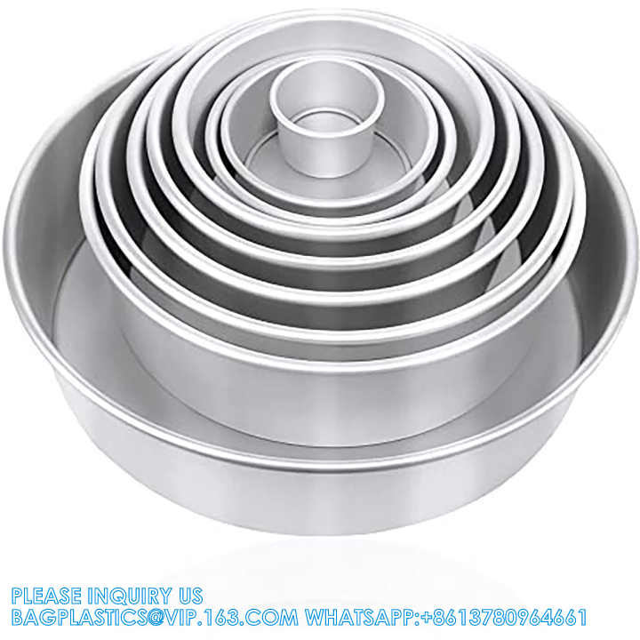 Factory Oem Original Cake Molds Baking Tools Cake Pans set Aluminum Round Cake Pans, 3-Piece Set with 8-Inch, 6-Inch