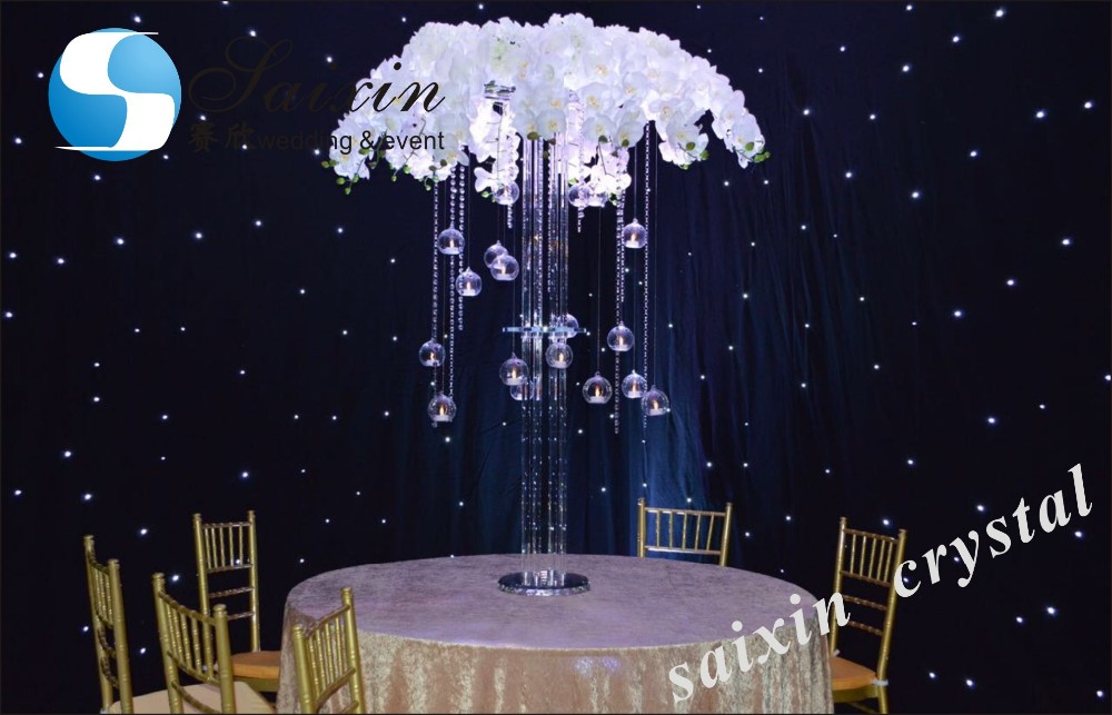 ZT-542 Luxury Crystal Flower Stand Centerpiece For Wedding Decor