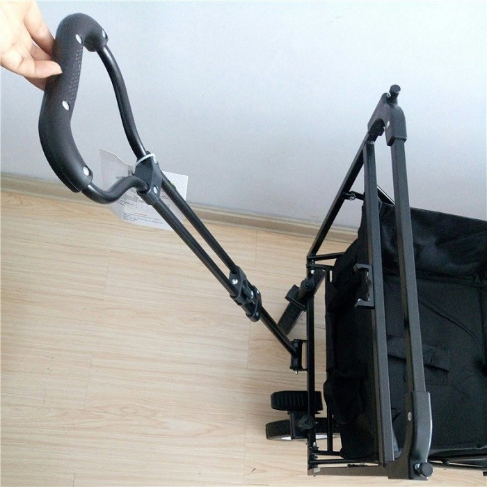 Utility Foldable Wagon Cart Foldable Wagon Outdoor Garden Beach Trolley