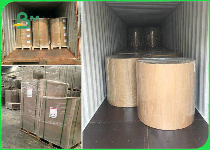 250gsm - 400gsm One Side Coated Duplex Board Grey Back For Packaging Boxes