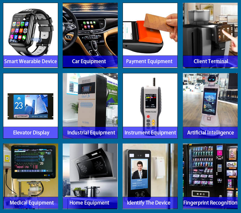 24bit RGB TFT LCD Color Monitor 7'' 800X480 Resolution LCD Screen Display Assembly