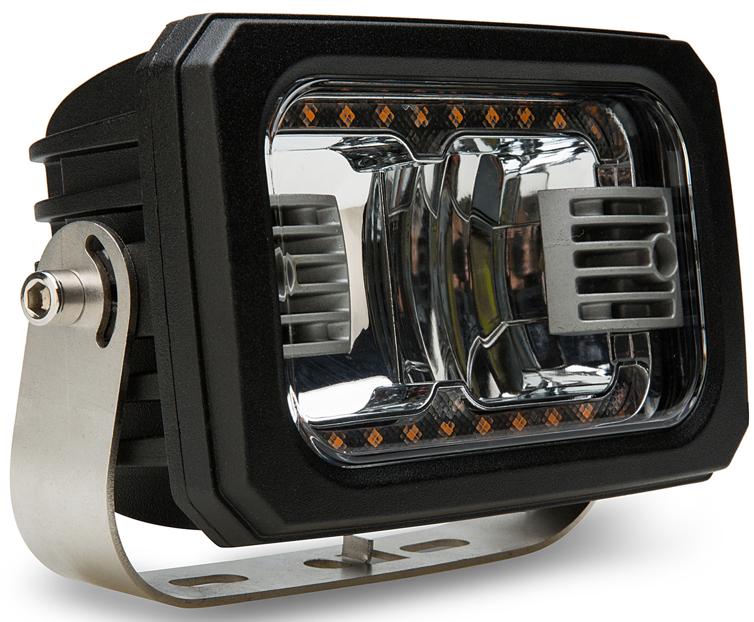 7inch Rectangle led Driving lamp with Yellow Angle Eye 40W HCW-L40292A 7D