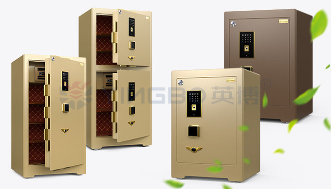 Fingerprint Lock Bank Commercial Fire Proof Safe H680mm YB/ZY-60