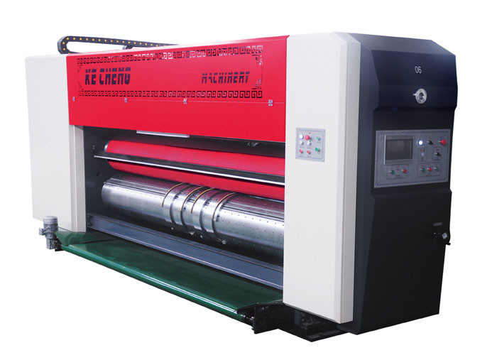 Water Ink Printer Slotter Die Cutter Stacker Machine Automatic 4 Color