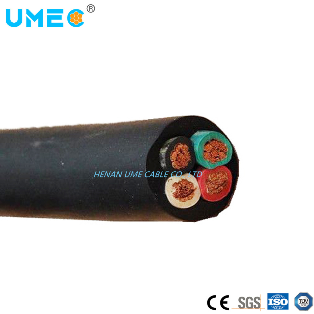 European CE Certification Rubber Elastomer Compound Cable 6mm2 10mm2 16mm2 H05bb-F H07bb-F Cable