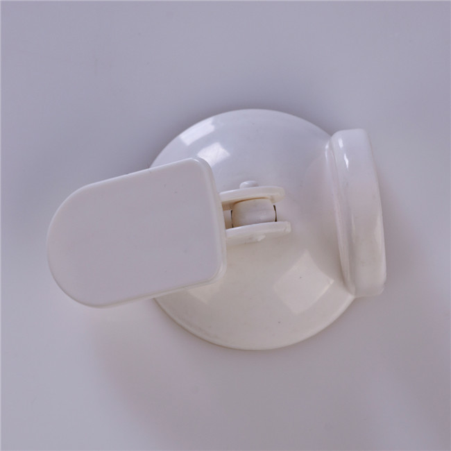 White Closet Sliding Glass Door Child Safety Window Locks 7.4 x 5.5 x 3.6 CM