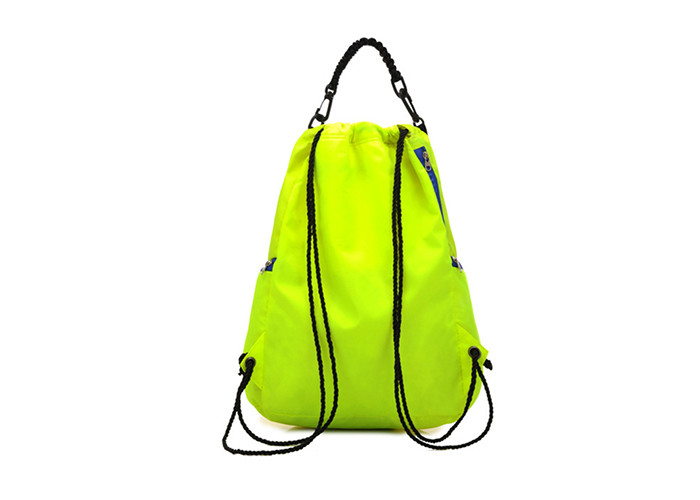 Custom outdoor riding backpack sports basketball drawstring bag travel bag yoga fitness folding bag