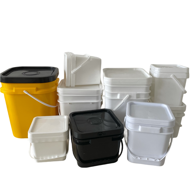 Tamper Proof 5 Gallon Plastic Buckets with Lid and Handle Essential Storage Solution