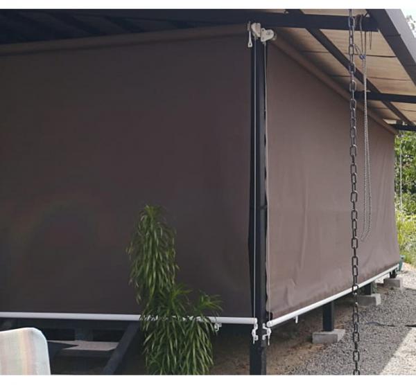 Large Outdoor Window Sunshade Windproof Shades Blinds Shutters Awnings