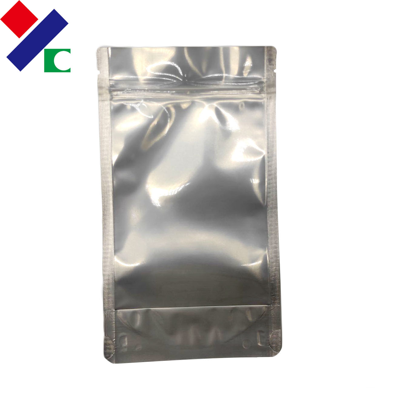 MOPP 1kg 500g Stand Up Pouch Aluminum Foil Bag With Tear Notch