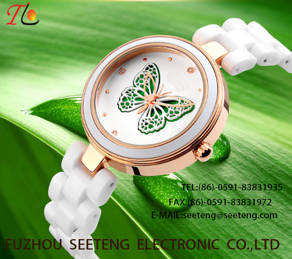 Silicone Watches color customized band Ladies watches silicone strap with alloy case color strap Delicate fashion watch
