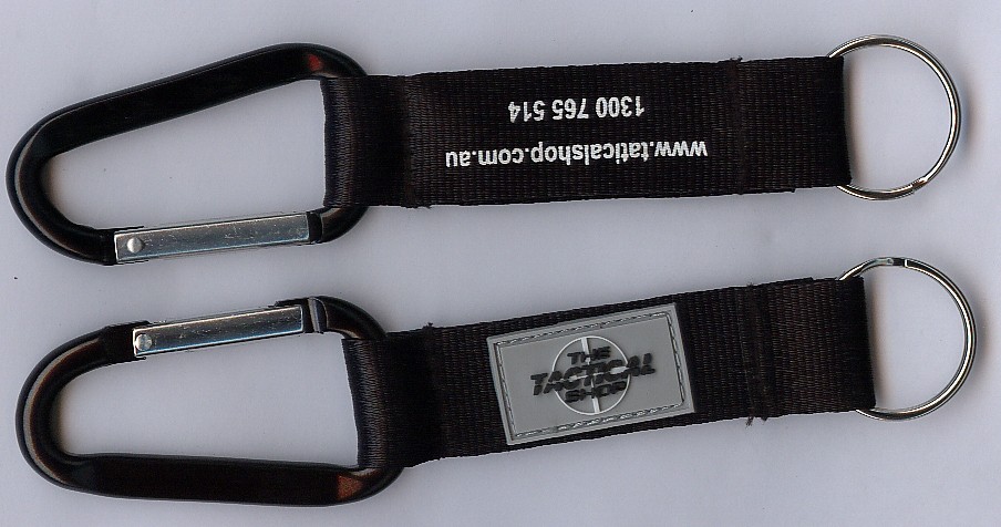 Sports Custom Carabiner Keychain , Security Carabiner With Strap