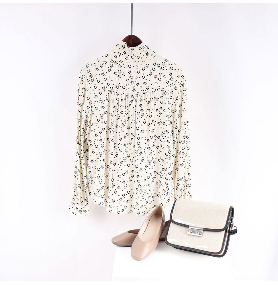 Drapery Printed Super Soft Womens Viscose Blouses