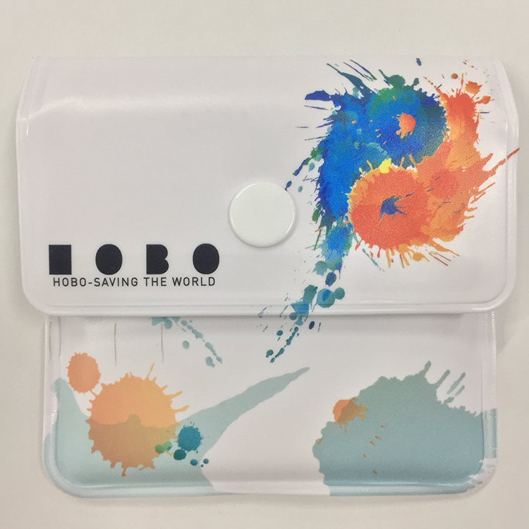 Custom made plastic eva portable pocket ashtray for environment protection