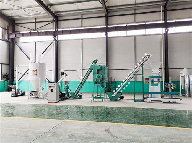 Mini Scale Flat Die Shrimp Feed Machine With High Energy Efficiency