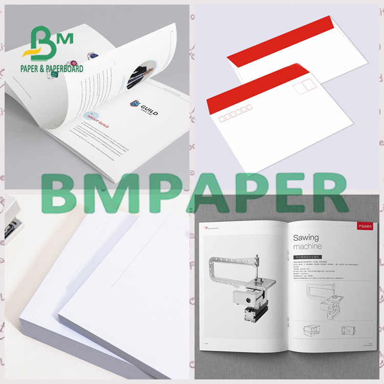 Good Dimensional Stability White Offset Paper Used In Brochures