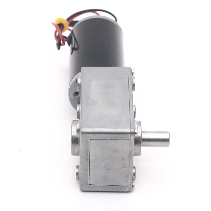 ASLONG A5840-31ZY WORM GEAR REDUCTION MOTOR FOR HIGH TORQUE ROBOTS 12/24V 10-470RPM 58MM WITH 31ZY SELF-LOCKING REDUCTIO