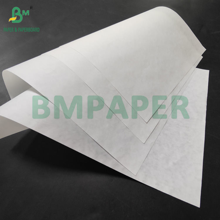  80gsm High Expansible White Kraft Paper For Wheat Flour Bags Tear Resistant
