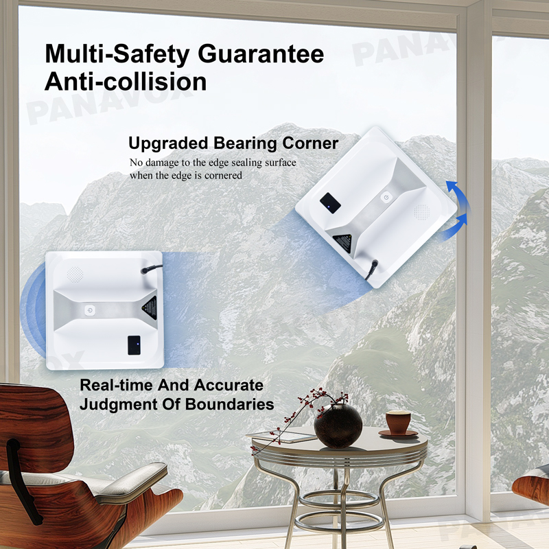 500mAh Battery Capacity App-Controlled Robot Vacuum for Glass Windows Cleaning in 2023