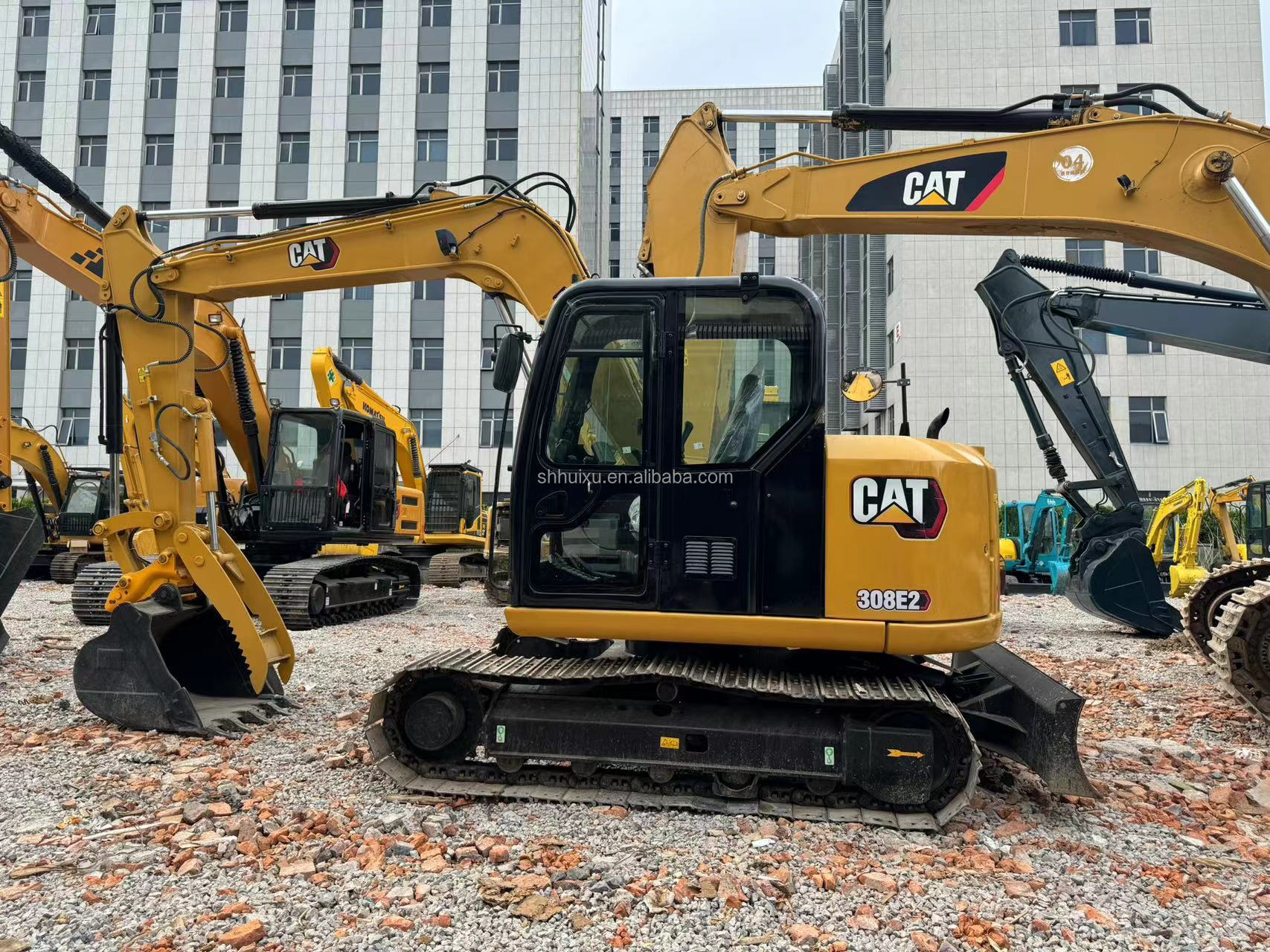 Used Excavators Cat 308E /Secondhand Mini Japanese 8T have EPA construction tools and equipment for sale