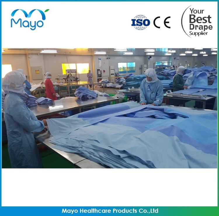 EO Sterile Disposable Thoracic Surgical Drape Pack Medical Consumable