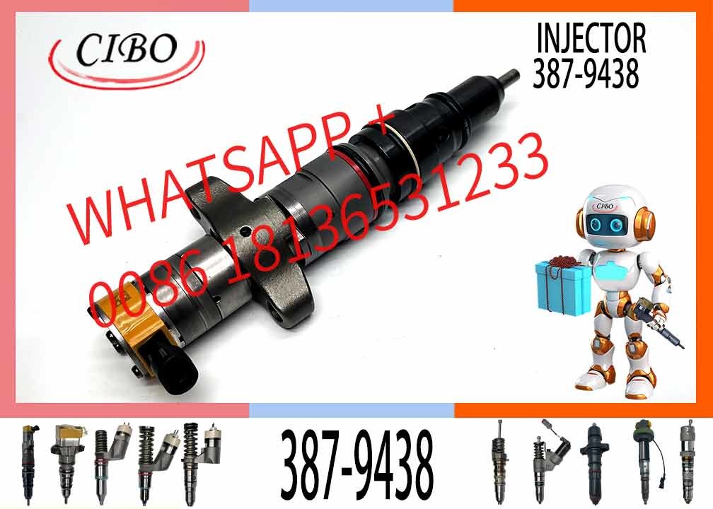 Diesel Injector 387-9438 387-9438 for Excavator E330D E336D C9 3879433 3879438 INJECTOR