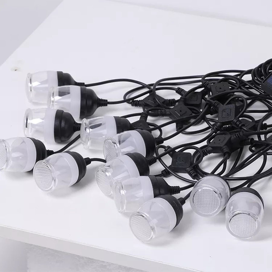 Led Solar Decorations Outdoor RGB Light Party Patio Backyard Cafe Waterproof IP65
