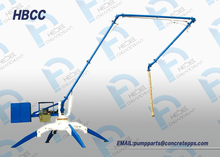 Construction Equipment For Road And Bridge 15m Distribution Radius Concrete Delivery Placing Boom