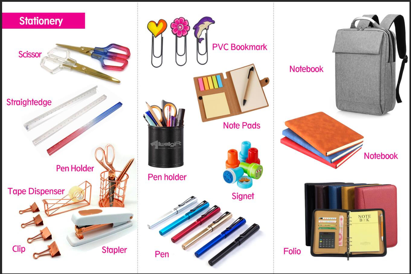 Office & School Supplies Magnetic Closure Journal Stationery Notebook